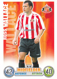 Ross Wallace Sunderland 2007/08 Topps Match Attax #266